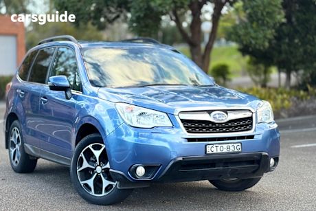 Blue 2014 Subaru Forester Wagon 2.5I-S