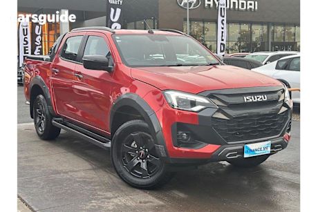 Orange 2024 Isuzu D-MAX Ute Tray X-TERRAIN 4X4