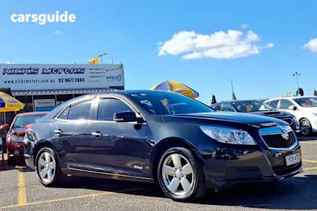 Black 2014 Holden Malibu Sedan CD