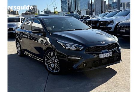 Blue 2021 Kia Cerato Sedan GT F