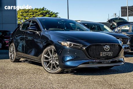 Blue 2025 Mazda 3 Hatchback G20 Touring Vision