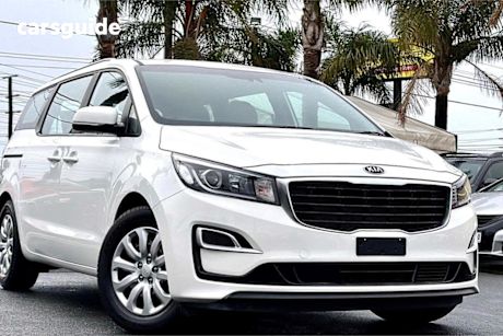 White 2020 Kia Carnival Wagon S