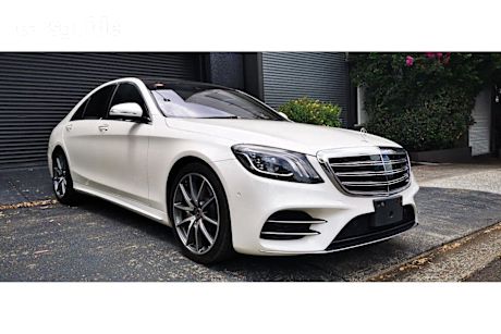 White 2018 Mercedes-Benz S-Class Sedan