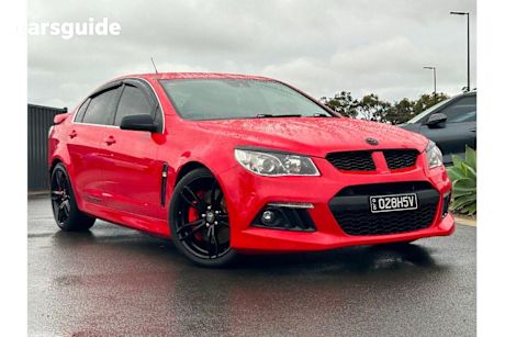 Red 2015 HSV Clubsport Sedan R8 25TH ANNIVERSARY R