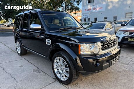 Black 2012 Land Rover Discovery 4 Wagon 3.0 SDV6 HSE Luxury