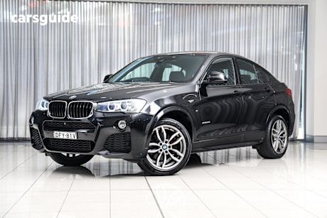 Black 2016 BMW X4 Coupe Xdrive 20I