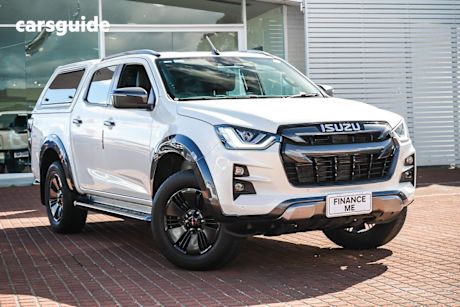 White 2022 Isuzu D-MAX Crew Cab Utility X-Terrain (4X4)