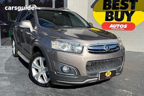 Grey 2015 Holden Captiva Wagon 7 LTZ (4X4)