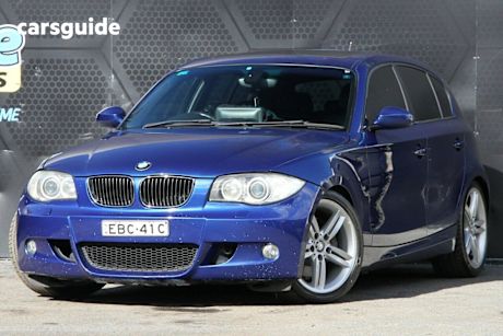 Blue 2006 BMW 130I Hatchback Sport