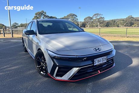 Grey 2025 Hyundai I30 Sedan N Premium With Sunroof