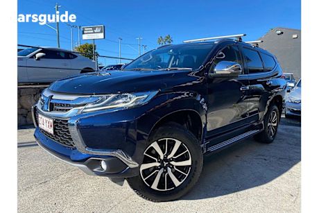 Blue 2018 Mitsubishi Pajero Sport Wagon GLS (4X4) 5 Seat