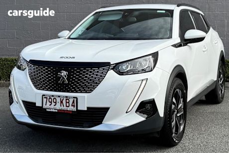 White 2021 Peugeot 2008 Wagon Allure