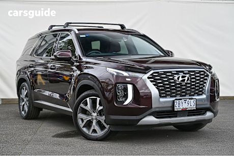 Red 2021 Hyundai Palisade Wagon Highlander Black (7 Seat)