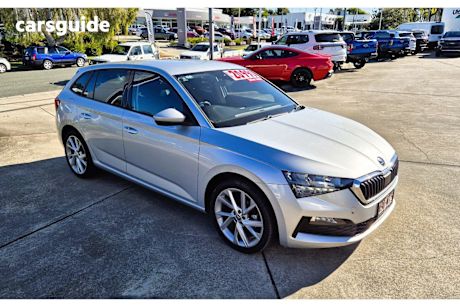Silver 2022 Skoda Scala Hatchback 110 TSI Ambition