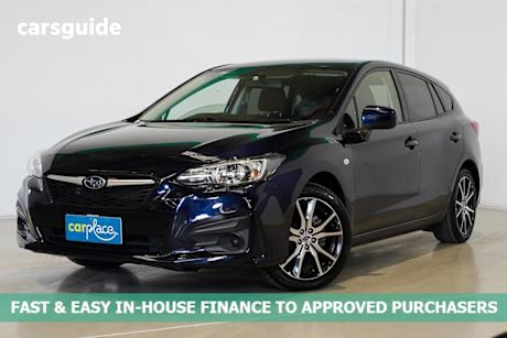 Blue 2018 Subaru Impreza Hatchback 2.0I (awd)