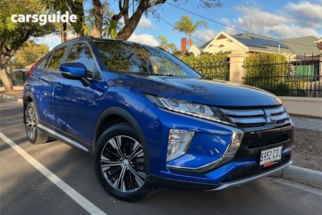 Blue 2019 Mitsubishi Eclipse Cross Wagon Exceed (2WD)