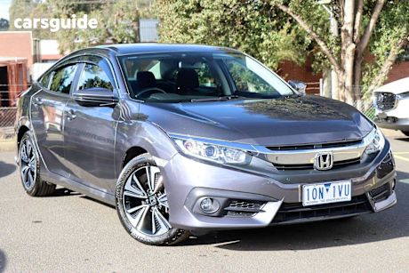 Grey 2018 Honda Civic Sedan VTI-S F