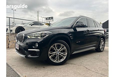Black 2016 BMW X1 Wagon Sdrive 20I