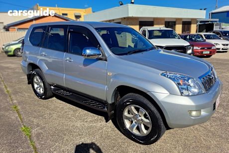 Silver 2005 Toyota Landcruiser Prado Wagon GXL (4X4)