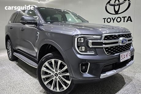 Grey 2024 Ford Everest Wagon Platinum (4WD)