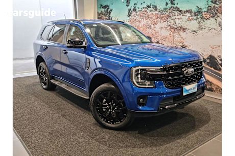 Blue 2023 Ford Everest SUV SPORT 4X4