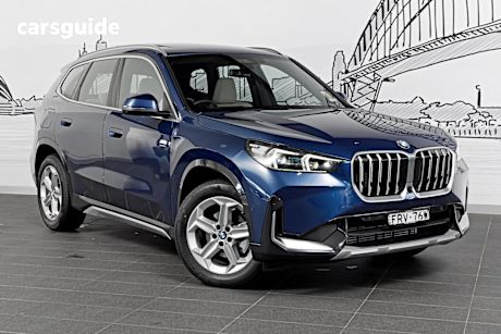 Blue 2025 BMW X1 Wagon Sdrive18I