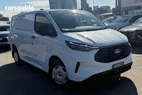 White 2023 Ford Transit Custom Van 320S (swb)