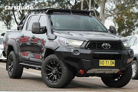 Grey 2021 Toyota Hilux OtherCar RUGGED X 4X4