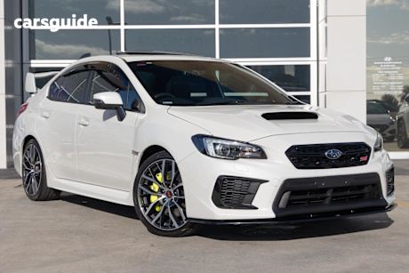White 2021 Subaru WRX Sedan STI Spec R (wing) (awd)