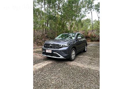 Grey 2024 Volkswagen T-Cross Wagon 85Tfsi Life