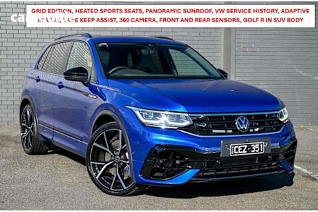 Blue 2022 Volkswagen Tiguan SUV R GRID EDITION 4WD