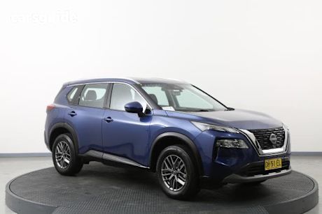 Blue 2023 Nissan X-Trail Wagon ST (2WD)