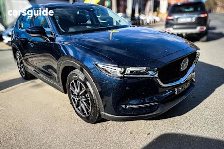 Blue 2021 Mazda CX-5 Wagon GT (awd)