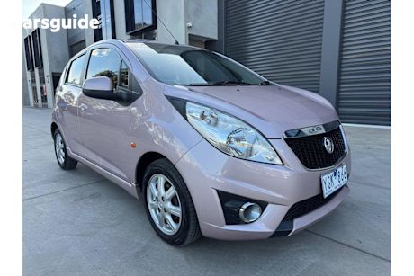 Purple 2010 Holden Barina Spark Hatch CDX F