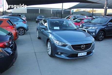 Blue 2013 Mazda 6 Sedan Atenza