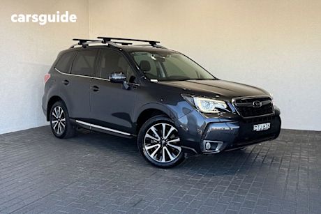 Grey 2017 Subaru Forester Wagon 2.0XT Premium