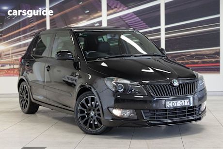 Black 2013 Skoda Fabia Hatchback 77 TSI Monte Carlo