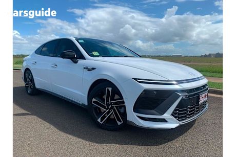 White 2024 Hyundai Sonata Sedan N Line