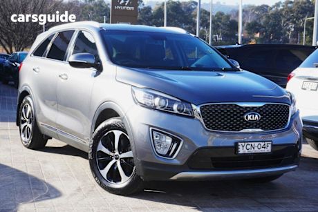 Grey 2016 Kia Sorento Wagon SLI (4X4)