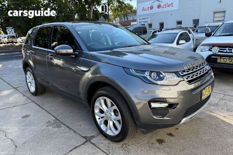 Grey 2017 Land Rover Discovery Sport Wagon TD4 180 HSE 5 Seat