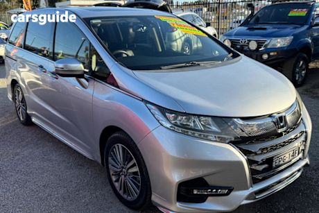 Silver 2019 Honda Odyssey Wagon VTi-L RC MY19