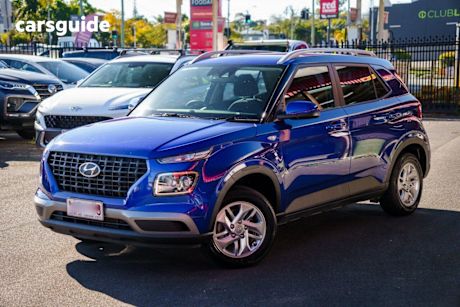 Blue 2021 Hyundai Venue Wagon