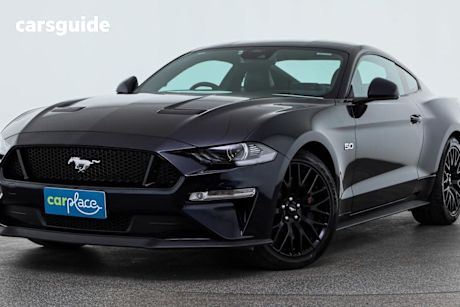 Blue 2021 Ford Mustang Fastback GT 5.0 V8