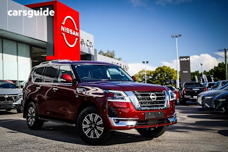 Red 2025 Nissan Patrol Wagon TI-L (4X4)