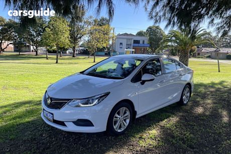 White 2018 Holden Astra Sedan