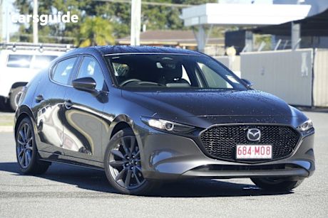Grey 2024 Mazda 3 Hatchback G20 Evolve