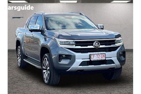 Grey 2023 Volkswagen Amarok Dual Cab Utility Aventura TSI452 4Motion