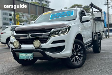 White 2020 Holden Colorado Cab Chassis LS (4X2)