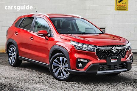 Red 2024 Suzuki S-Cross Wagon Plus 2WD