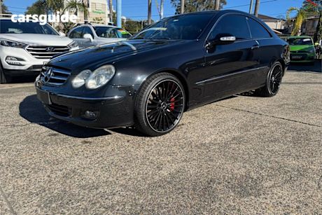 Black 2007 Mercedes-Benz CLK500 Coupe Elegance